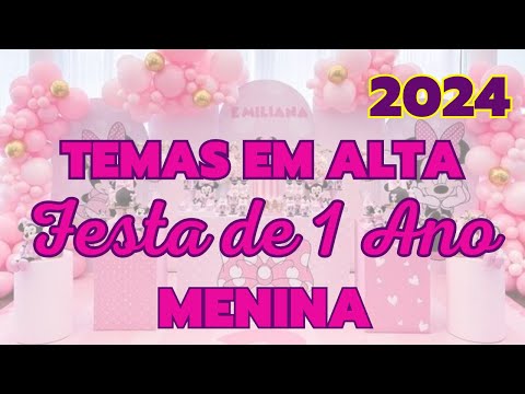 Quais são os melhores temas para festas infantis femininas?