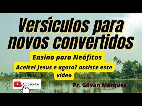 Quais são os melhores versículos para novos convertidos?