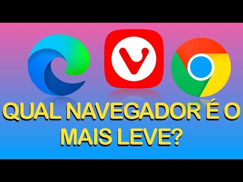 Quais são os navegadores mais leves que o Chrome?