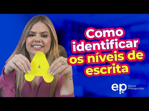 Quais são os níveis de escrita alfabética?