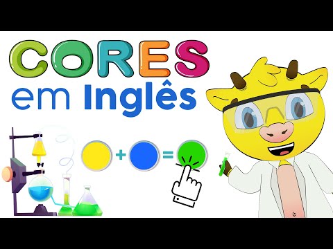 Quais são os nomes das cores em inglês?