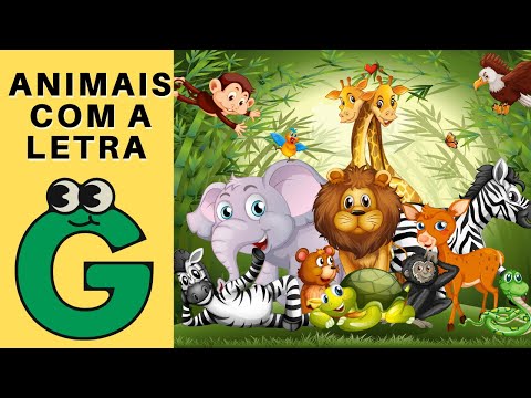 Quais são os nomes de animais que começam com a letra G?