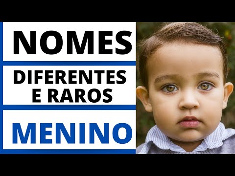 Quais são os nomes de bebês diferentes para 2025?