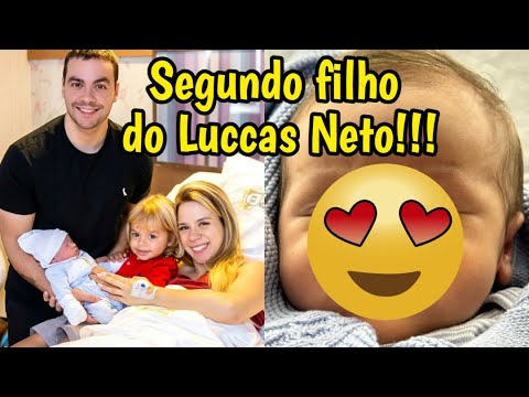 Quais são os nomes dos filhos de Luccas Neto?