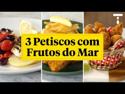 Quais são os nomes dos frutos do mar?