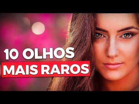 Quais são os olhos mais raros do mundo?