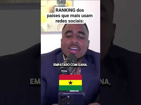 Quais são os países que mais usam redes sociais?