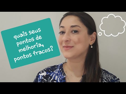 Quais são os principais pontos fracos que você deve conhecer?