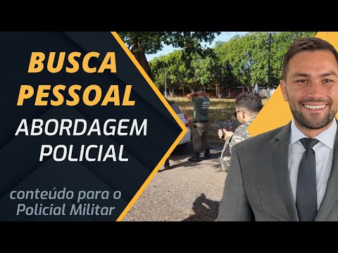 Quais são os princípios da abordagem policial?