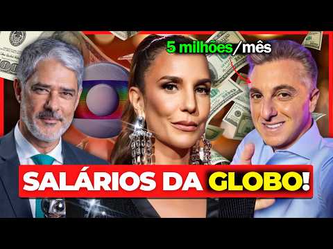 Quais são os salários dos atores da Globo?