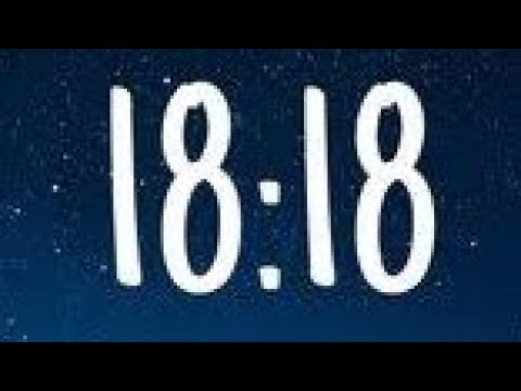 Quais são os significados das horas iguais 18:18?