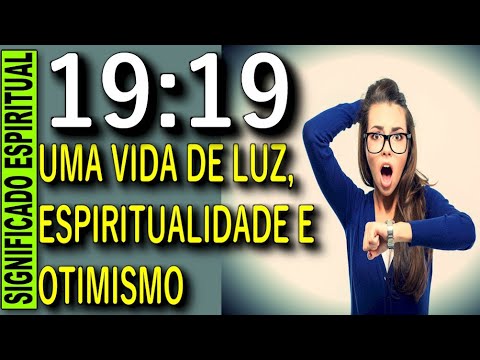 Quais são os significados das horas iguais 19:19 no amor?