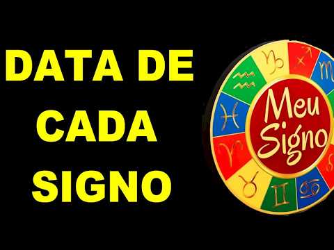 Quais são os signos de cada mês?