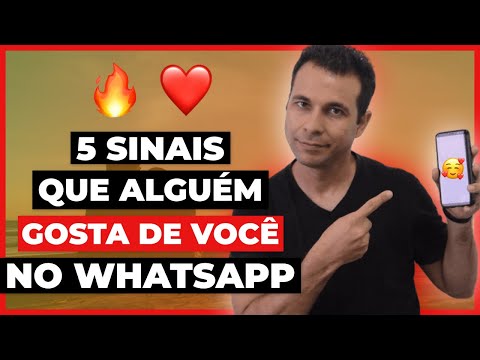 Quais são os sinais de flerte no WhatsApp?