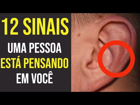 Quais são os sinais de que uma pessoa está pensando em você?