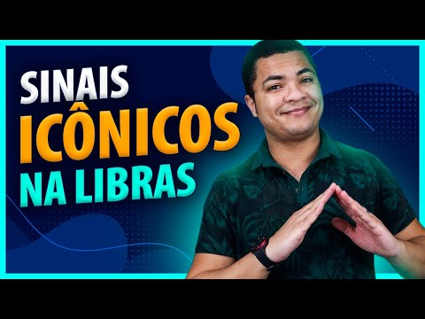 Quais são os sinais icônicos e é correto afirmar algo sobre eles?