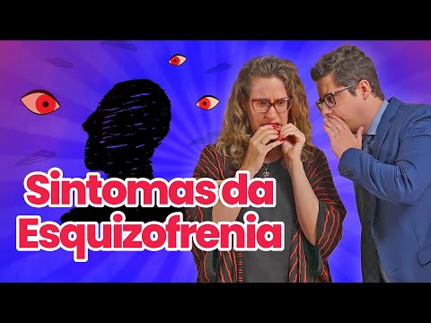 Quais são os sintomas da esquizofrenia leve?