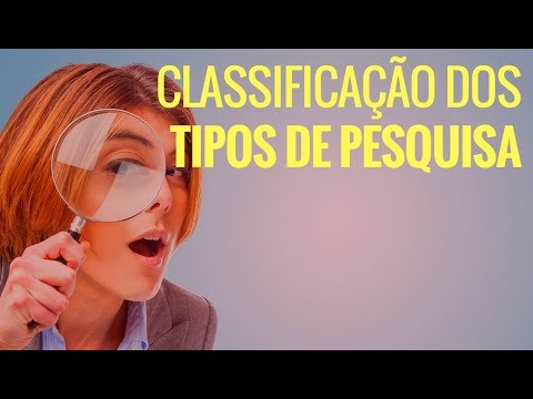 Quais são os tipos de pesquisa científica?