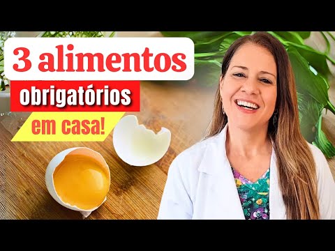 Quais são os três alimentos que não podem faltar na sua dieta?