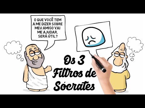 Quais são os três filtros de Sócrates?