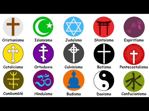 Quais são todas as religiões do mundo?