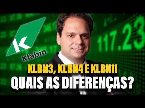 Qual a diferença entre KLBN4 e KLBN11 Barsi?