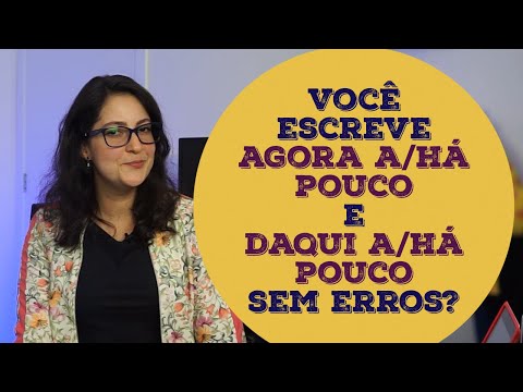 Qual a forma correta: daqui a pouco ou daqui há pouco?