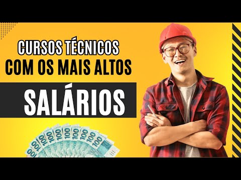 Qual curso técnico é o mais bem remunerado?