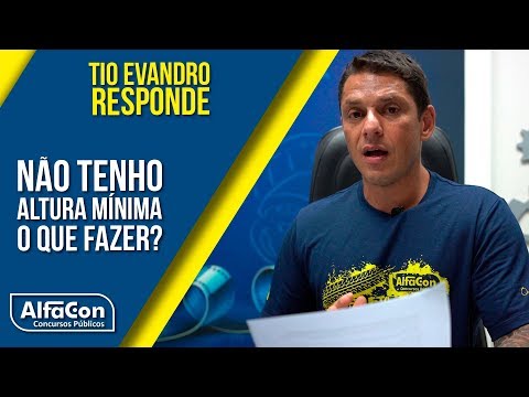 Qual é a altura mínima para a polícia militar feminina?