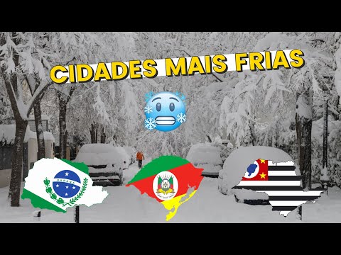 Qual é a cidade mais fria do Brasil?