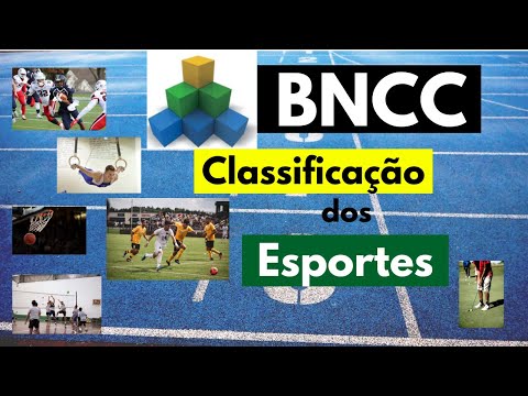 Qual é a classificação dos esportes na BNCC?