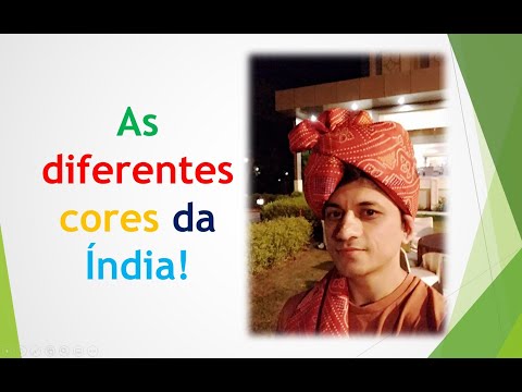 Qual é a cor da pele dos indianos?