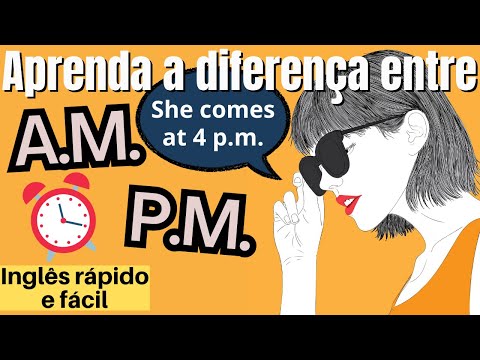 Qual é a diferença entre AM e PM?