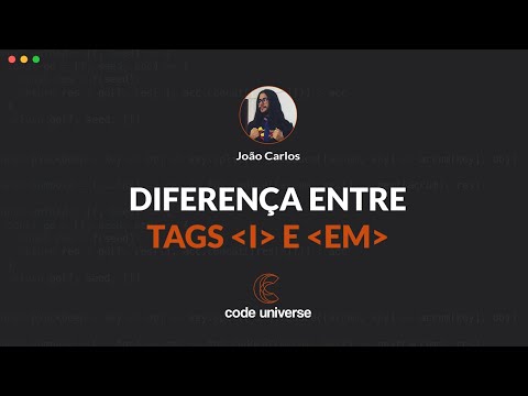 Qual é a diferença entre as tags do HTML?