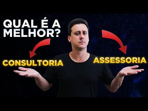 Qual é a diferença entre consultoria e prestação de serviços?