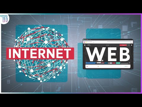 Qual é a diferença entre internet e web?