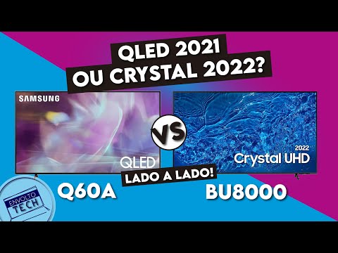 Qual é a diferença entre QLED e Crystal?