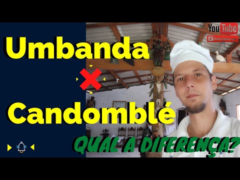 Qual é a diferença entre Umbanda e Candomblé?