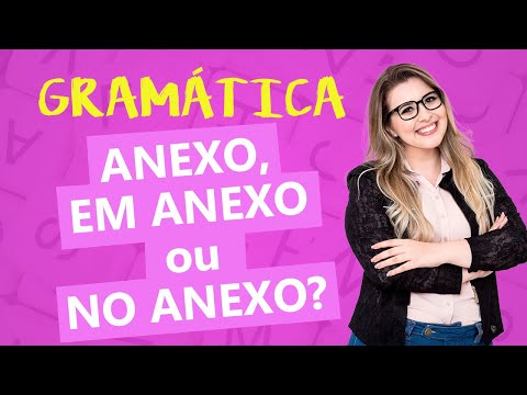 Qual é a forma correta: em anexo ou anexo?