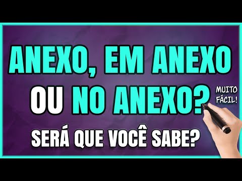 Qual é a forma correta: segue anexo ou segue em anexo?