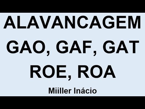 Qual é a fórmula do grau de alavancagem financeira?