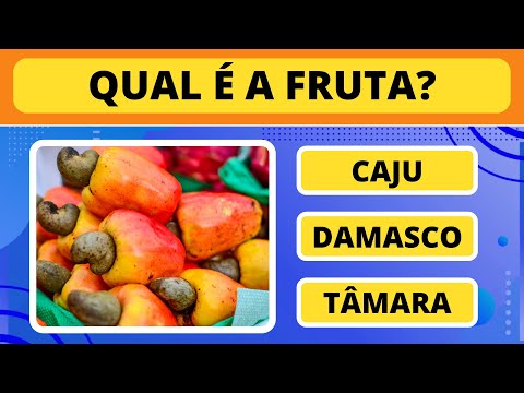 Qual é a fruta com 4 letras?