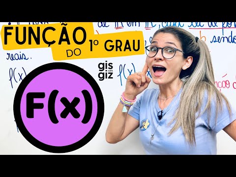 Qual é a função de primeiro grau?