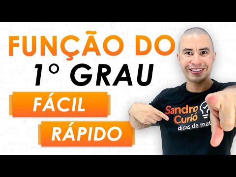 Qual é a função do primeiro grau?