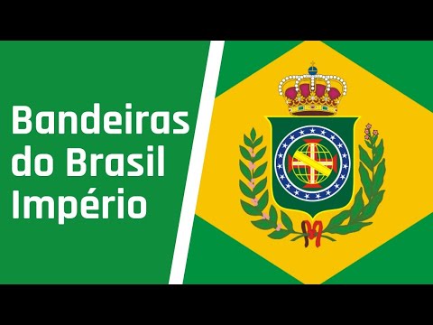 Qual é a história da bandeira imperial do Brasil?