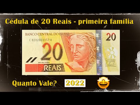 Qual é a história da nota de 20 reais antiga?