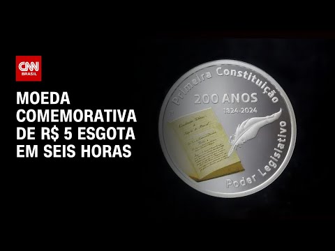 Qual é a história e o valor da moeda de 5 reais?