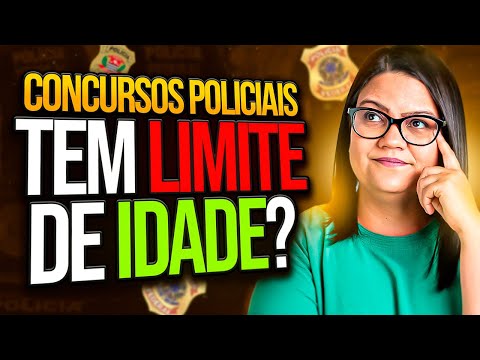 Qual é a idade máxima para entrar na Polícia Federal?