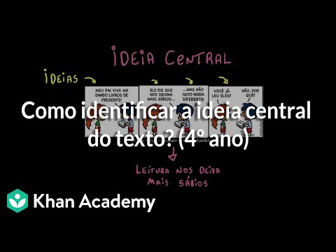 Qual é a ideia central do texto?