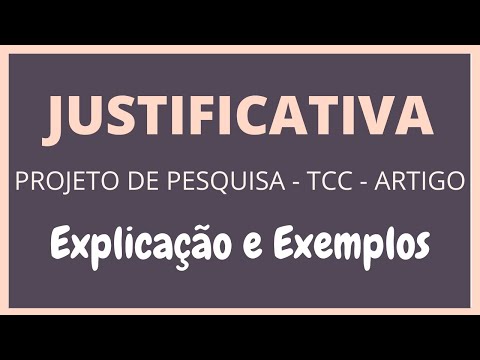 Qual é a Justificativa de um Projeto?